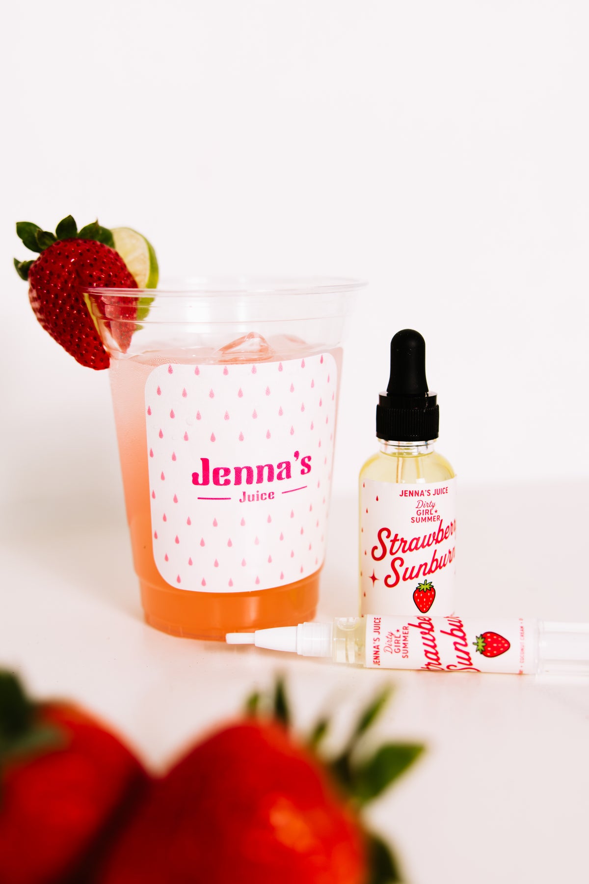 Strawberry Sunburn Bottle